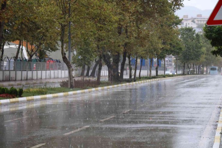 Zonguldak’ta şiddetli yağmur