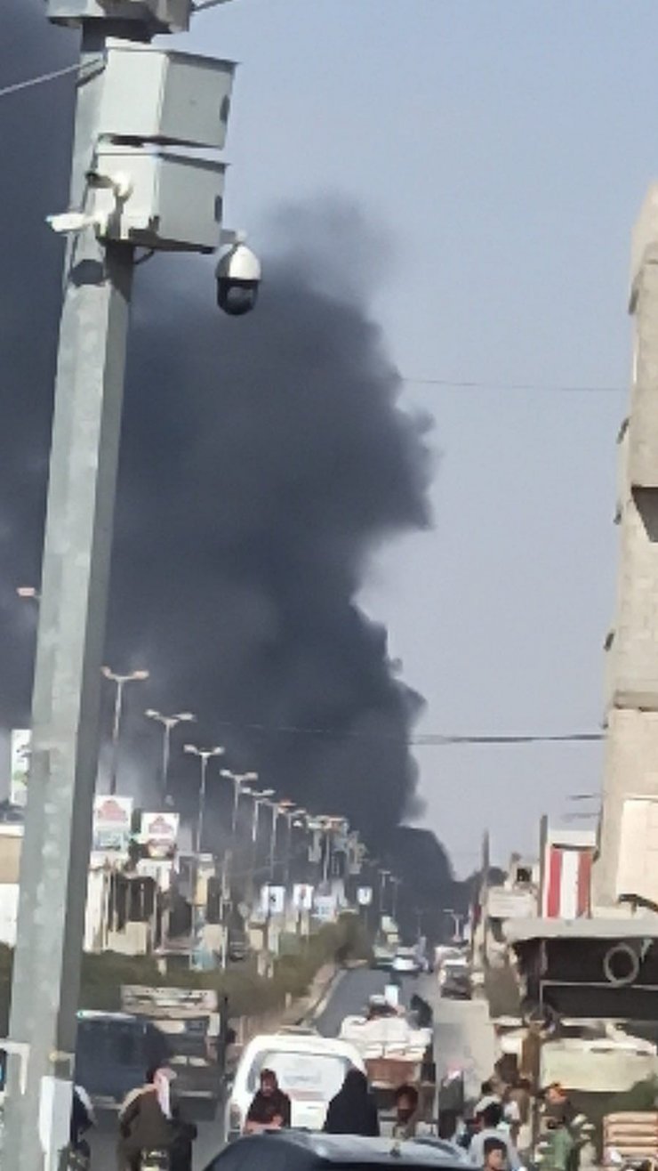 El Bab’da akaryakıt deposunda patlama: 2 yaralı