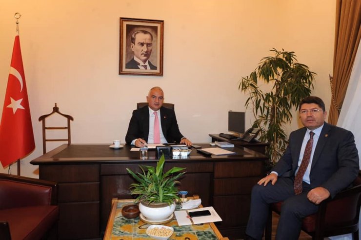 Milletvekili Tunç ve Vali Güner Ankara’da temaslarda bulundu