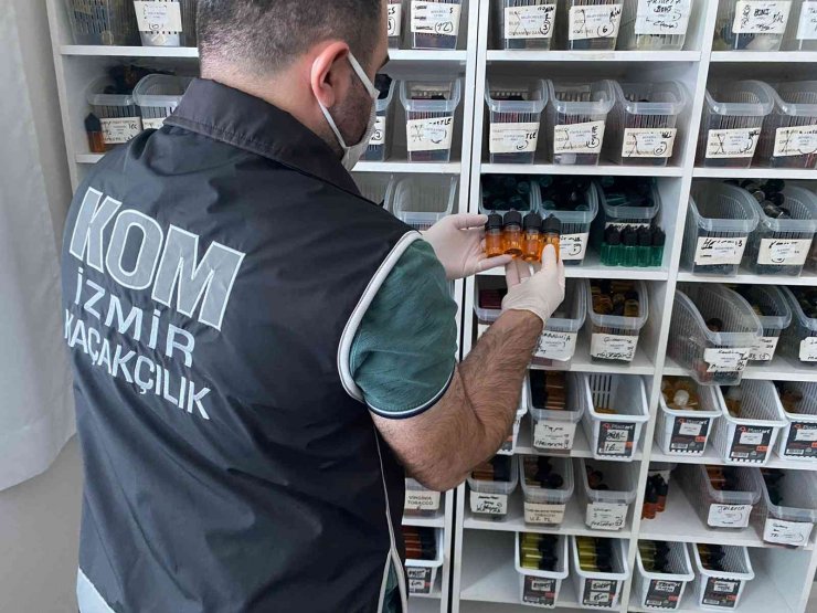 İzmir’de elektronik sigara ve likitine yönelik operasyon
