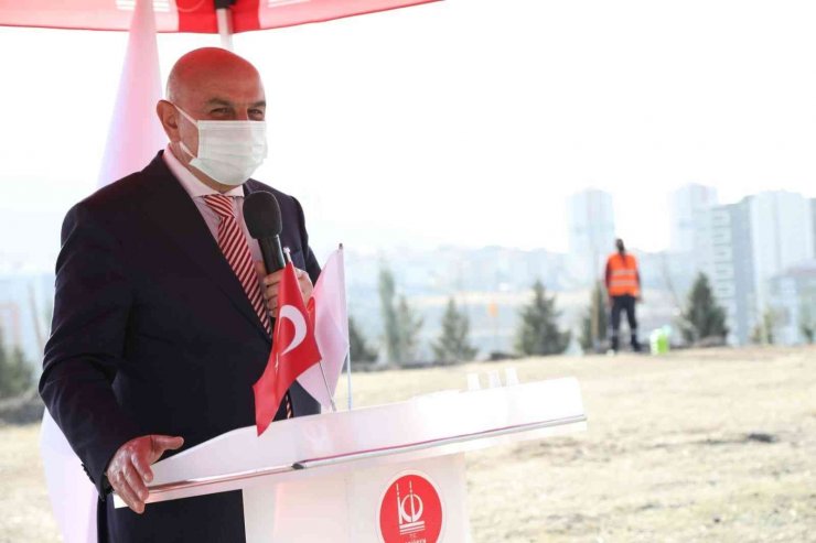 Keçiören’de hatıra ormanı kuruldu, lösemiye dikkat çekildi