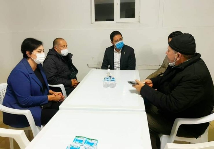 MHP’li vekillerden Başak Cengiz’in ailesine taziye ziyareti