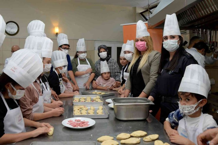 Şehit çocukları ünlü aşçılarla buluştu