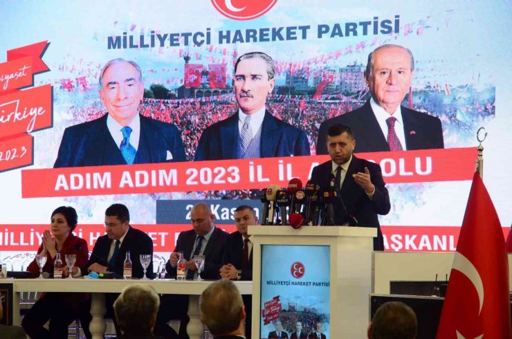 MHP Genel Başkan Başdanışmanı Prof. Dr. Ersoy: "Milletin iradesini devletin idaresine dönüştürmenin mücadelesini veriyoruz"