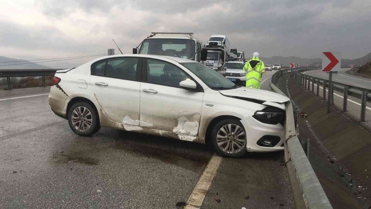 Tosya’da zincirleme trafik kazasında 1 kişi yaralandı