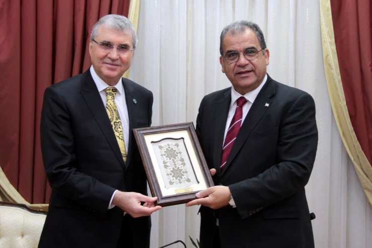 Başkan Yüce, KKTC Cumhurbaşkanı Ersin Tatar ile de bir araya geldi