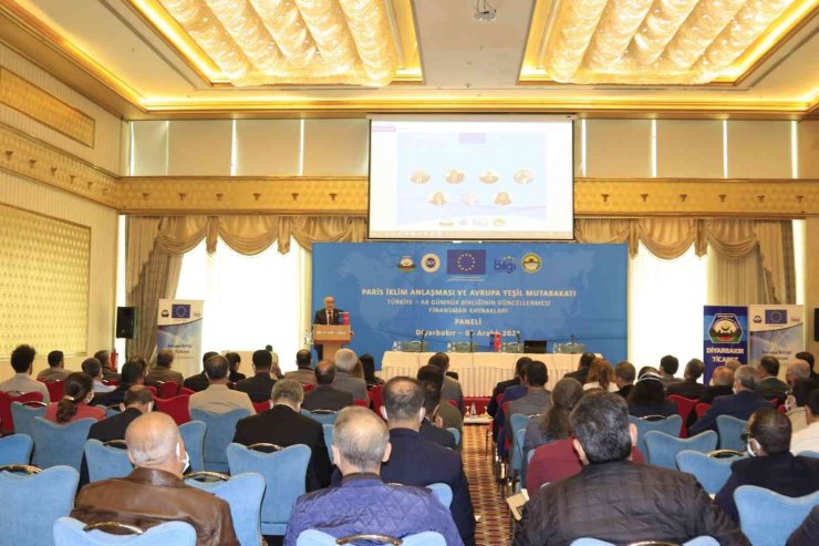 Diyarbakır’da Paris İklim Antlaşması ve Avrupa Yeşil Mutabakatı paneli gerçekleştirildi