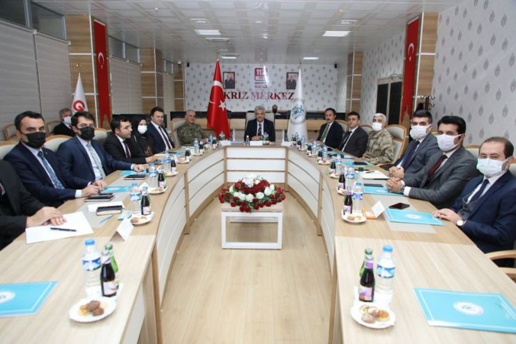Erzincan’da İl Güvenlik, Asayiş Koordinasyon ve Kaymakamlar toplantısı düzenlendi