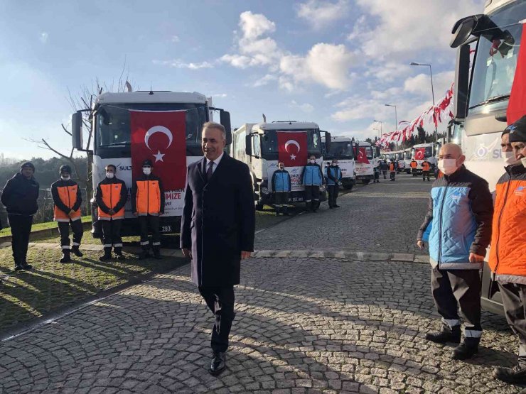 Sultangazi Belediyesi 54 yeni temizlik aracını filosuna dahil etti