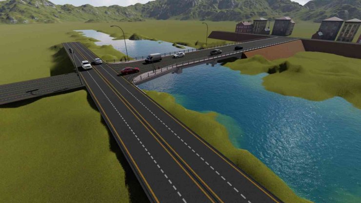 Salihli’de Gümüşçayı Köprüsü’nün yapımına başlandı