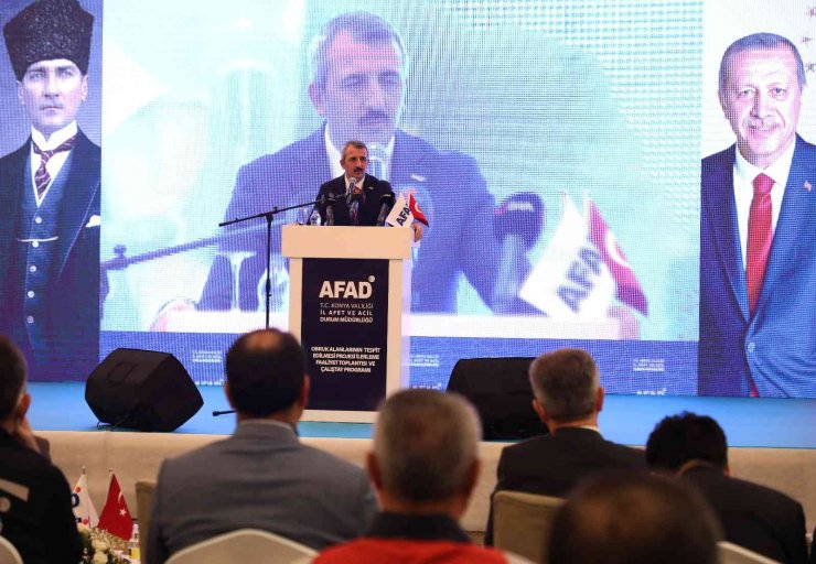 AFAD Başkanı Yunus Sezer: "Obrukların yüzde 98’i Konya’da"