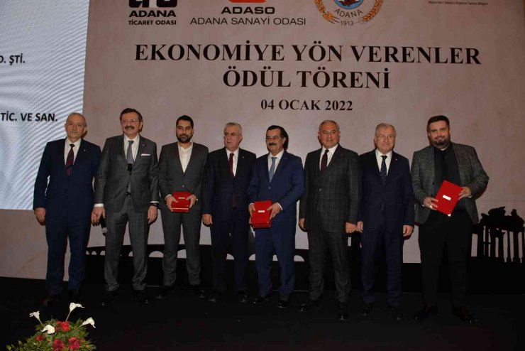 Adana’da "Ekonomiye Yön Verenler Ödül Töreni"