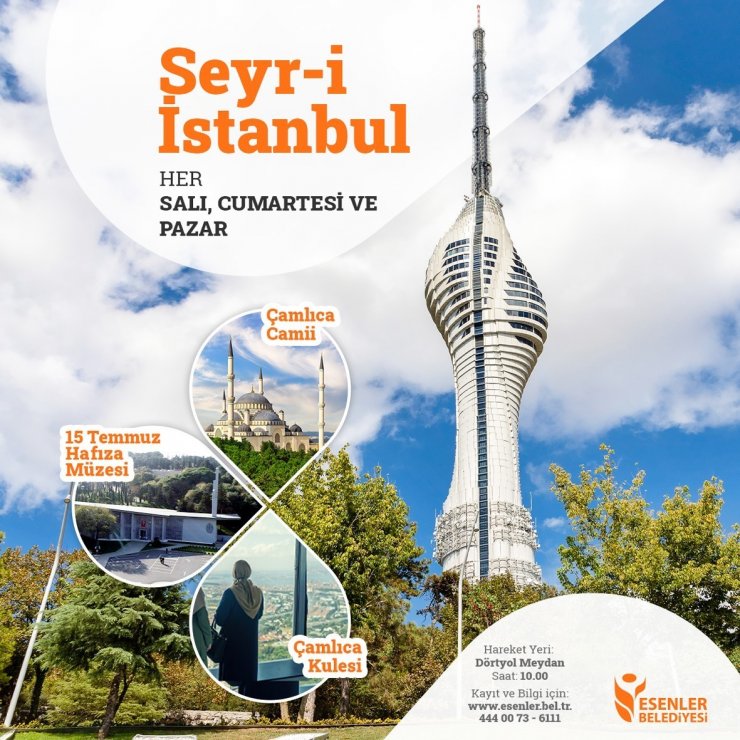 Esenlerliler İstanbul’u keşfe çıkıyor