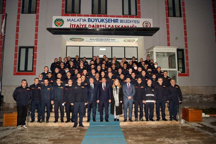 Başkan Gürkan, İtfaiye Daire Başkanlığı’nı ziyaret etti