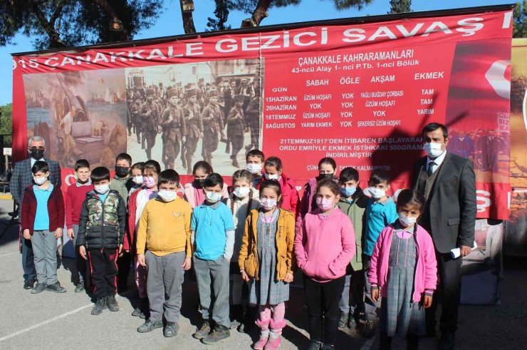 Alaşehirli öğrenciler Çanakkale Savaşlarını daha iyi anladı