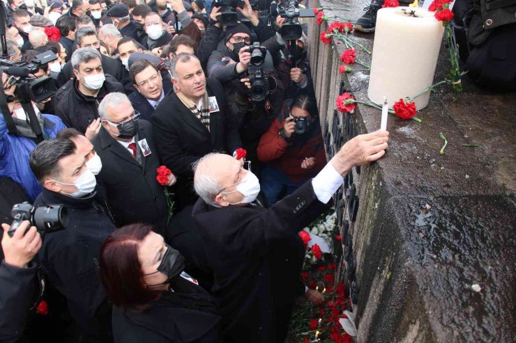 CHP Lideri Kılıçdaroğlu, Uğur Mumcu’yu anma törenine katıldı