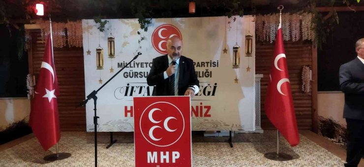 MHP’li Vahapoğlu: "Müptezel takımının sonu hüsran olacak"
