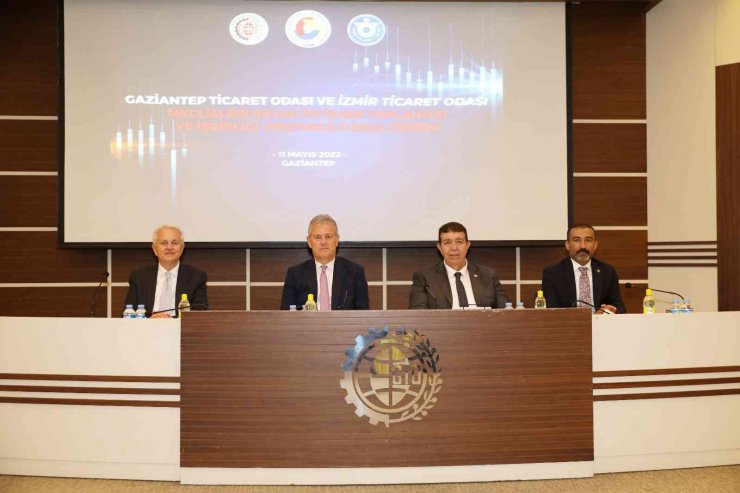Gaziantep ve İzmir ticaret odalarından güç birliği imzası