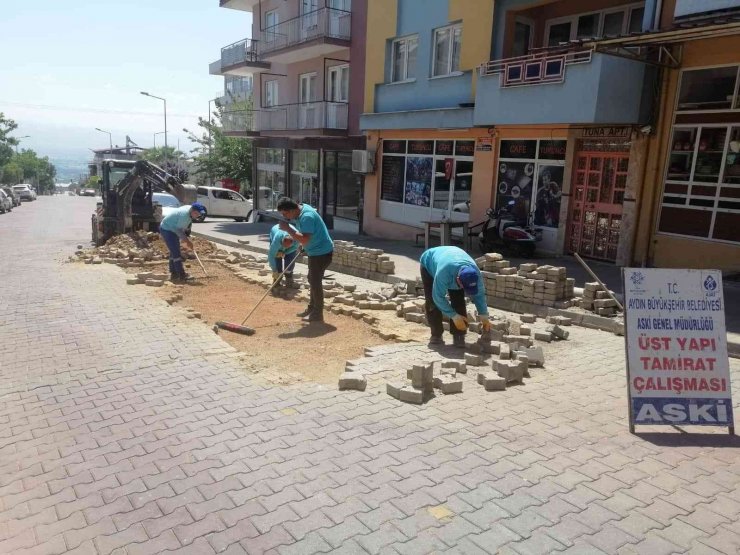 ASKİ Bozdoğan’da altyapı ayağını güçlendiriyor