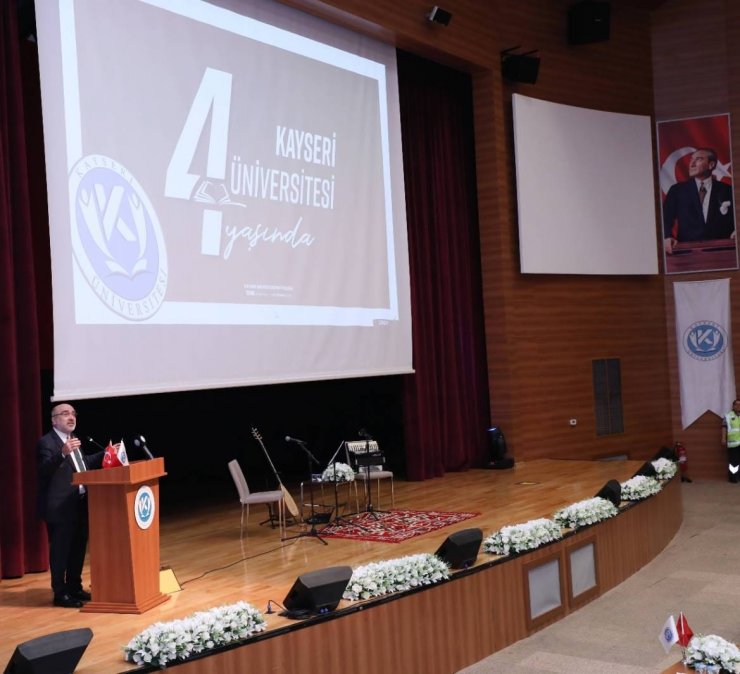 Kayseri Üniversitesi’nin 4. yaş günü kutlandı