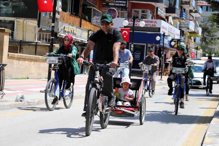 Yozgat’ta pedallar "Bağımlılıktan uzak nesiller için" çevrildi