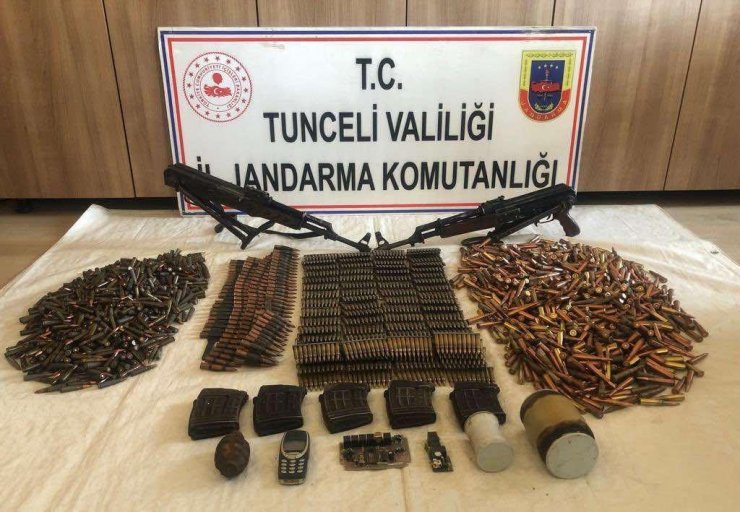 Tunceli’deki operasyonda toprağa gömülü terörist cesedi bulundu