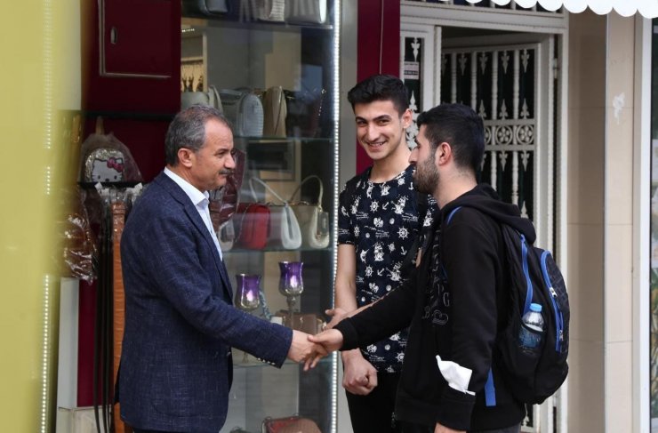 Başkan Kılınç mahalle ve esnaf ziyaretlerine devam ediyor