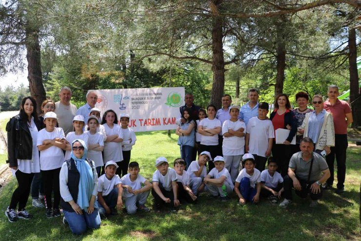 Samsun’da Lider Çocuk Tarım Kampı yapıldı