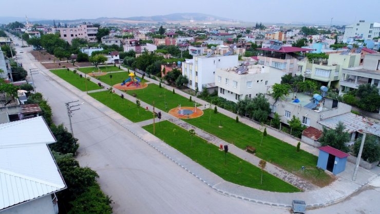 Osmaniye’de yapımı tamamlanan 4 park hizmete açıldı