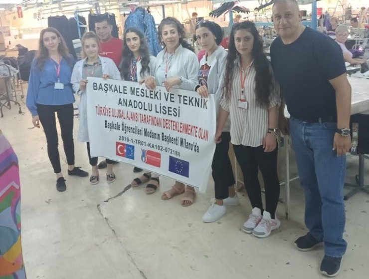 Başkaleli öğrenciler Romanya’da staj yaptı