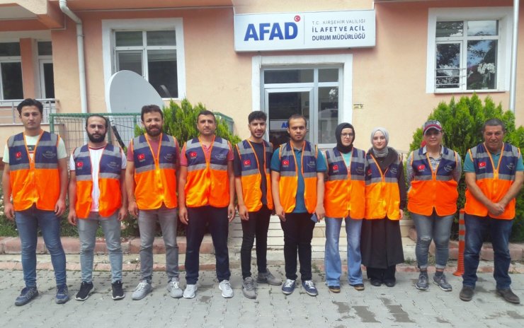 Kırşehir’den sel bölgesine 13 AFAD gönüllüsü hareket etti