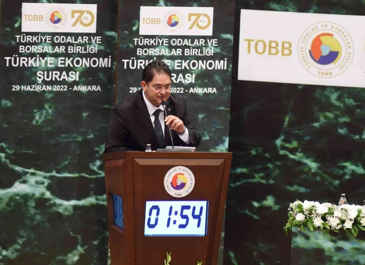 ETB başkanı Oral bölgenin sorunlarını Cumhurbaşkanı Yardımcısı Fuat Oktay’a aktardı