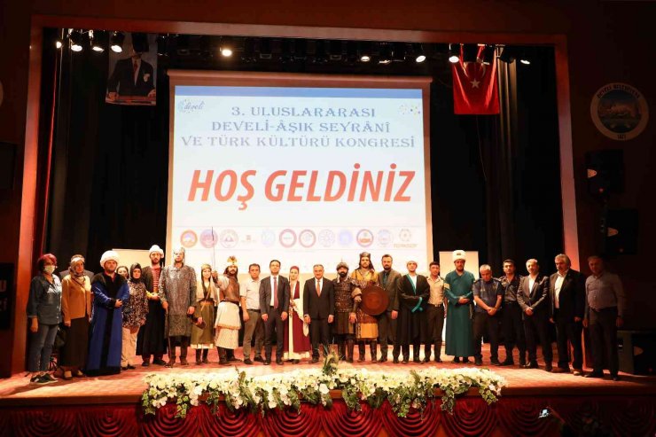 3. Uluslararası Develi-Âşık Seyrani ve Türk Kültürü Kongresi başladı