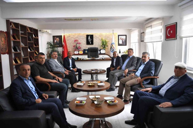 Başkan Büyükkılıç, Felahiye Belediyesi’ni ziyaret etti
