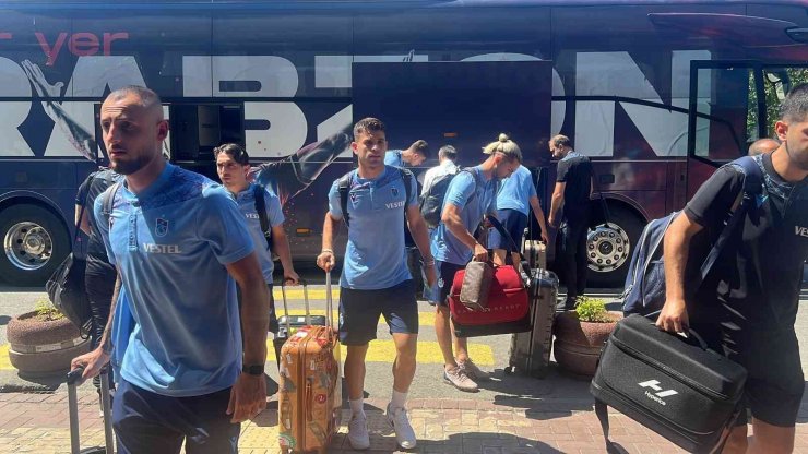 Trabzonspor yurt dışı kampı için Slovenya’ya gitti