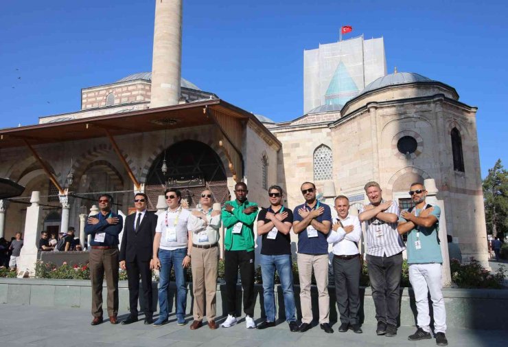 5. İslami Dayanışma Oyunları için Konya’ya gelen misafirler şehri yakından tanıyor
