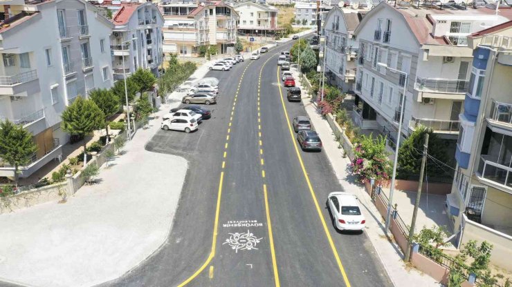 Aydın Büyükşehir Belediyesi Didim yollarını yeniledi