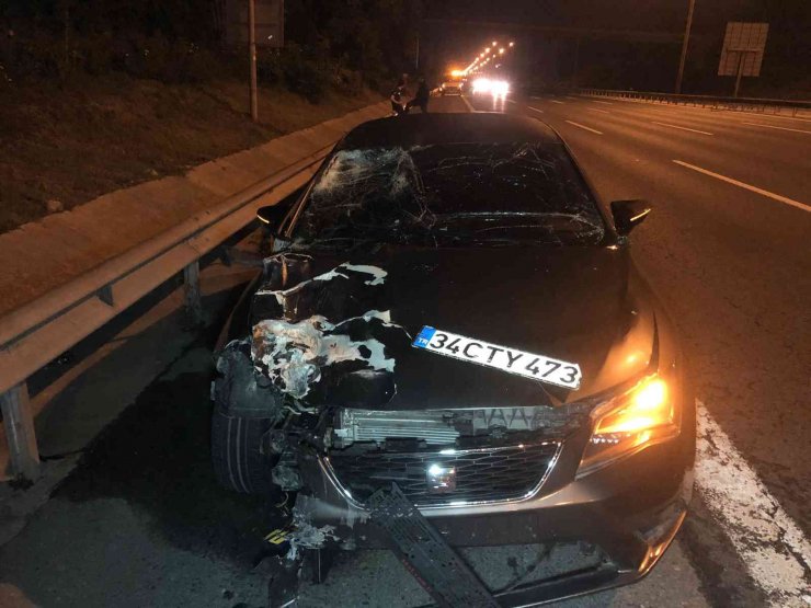 Kavacık Tem’de feci kaza: 2 kişi hayatını kaybetti