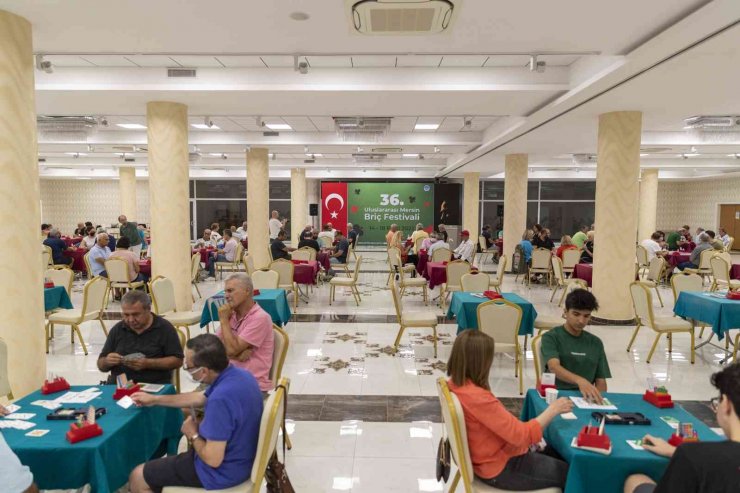 36. Uluslararası Mersin Briç Festivali başladı