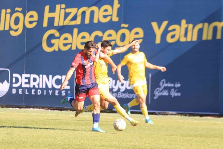 TFF 3.Lig: Belediye Derincespor: 0 - Yeni Mersin İdman Yurdu: 0