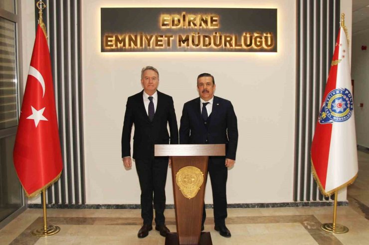 Emniyet Genel Müdür Yardımcısı Holoğlu Edirne’de