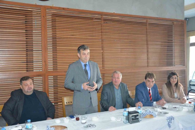 Künkcü, başkanlarla kahvaltıda bir araya geldi