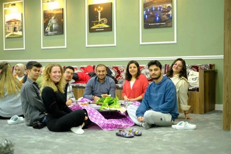 Sorgun’da Alman öğrencilere Türk kültürü tanıtıldı