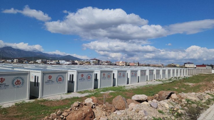Hassa’da kurulacak konteyner kent için çalışmalar hızla sürüyor