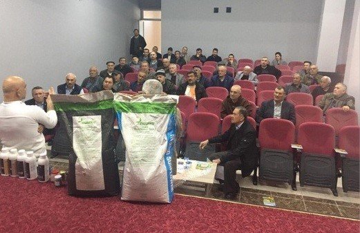 Pazaryeri’nde çiftçiler bilgilendirildi