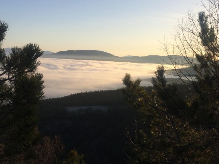 Mudurnu’da sis manzarası