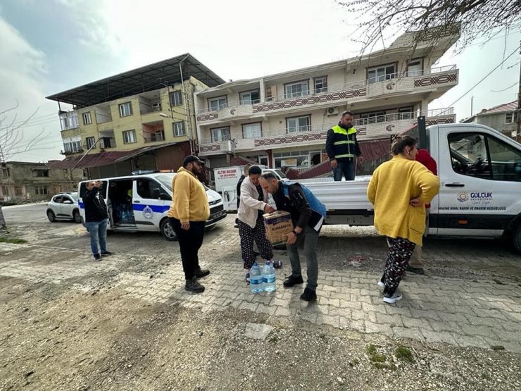 Gölcük Belediyesi Hatay’da yaraları sarmaya devam ediyor