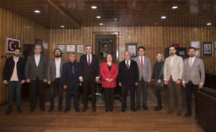 EPDAD ekibinden Rektör Çomaklı’ya ziyaret