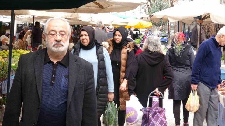 Tokat’ın Çarşamba pazarında Ramazan hareketliliği