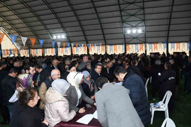 Malatya’da AK Parti Milletvekili aday adayları için temayül yoklaması